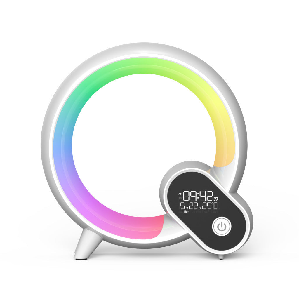 Q Light Sunrise Alarm Clock | Bluetooth Speaker & Ambient Light