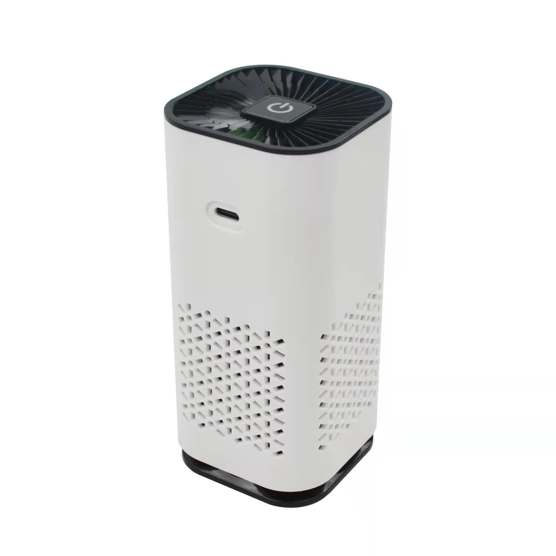 Portable Car Air Purifier – Negative Ion Generator for Dust, Smoke & Formaldehyde Removal