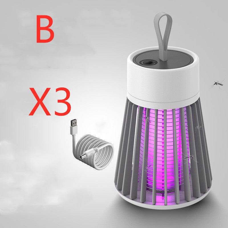 Portable USB Mosquito Killer Lamp – LED Trap & Bug Zapper Repellent