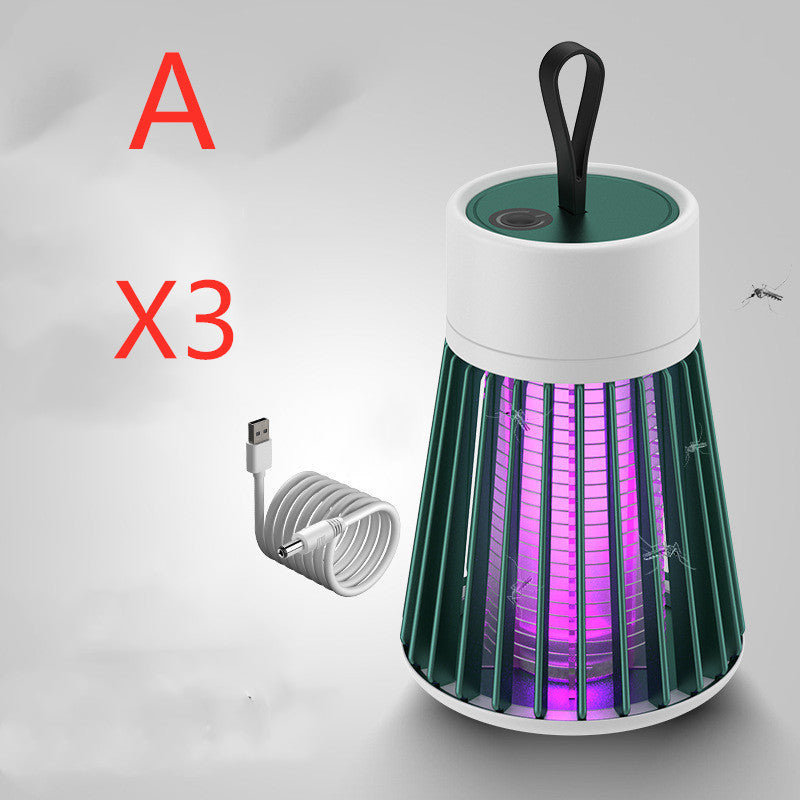 Portable USB Mosquito Killer Lamp – LED Trap & Bug Zapper Repellent