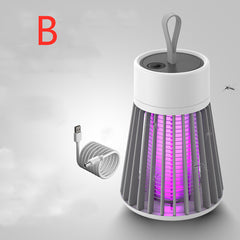 Portable USB Mosquito Killer Lamp – LED Trap & Bug Zapper Repellent