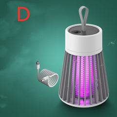 Portable USB Mosquito Killer Lamp – LED Trap & Bug Zapper Repellent