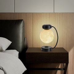 3D LED Moon Night Light – Magnetic Levitating Rotating Lamp for Home & Office Decor