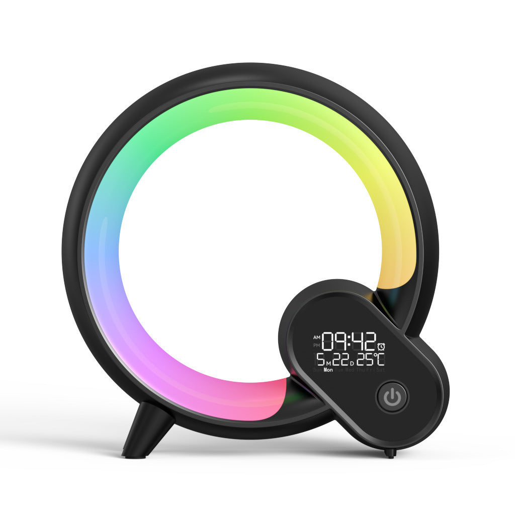 Q Light Sunrise Alarm Clock | Bluetooth Speaker & Ambient Light
