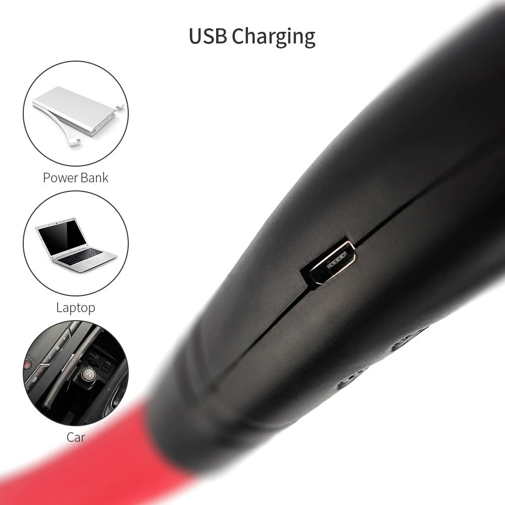 USB Rechargeable Neckband Fan – Dual Head, Portable Air Cooler with Aroma & Lights for Room or Desk