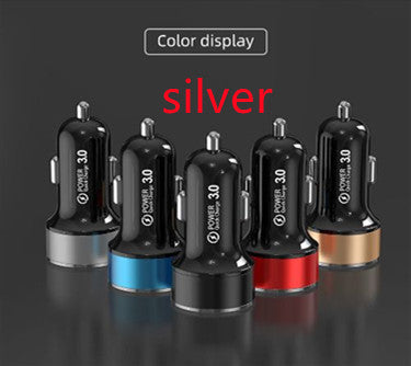 Multi-Function Digital Display Qc3.0 Single Usb Car Charger