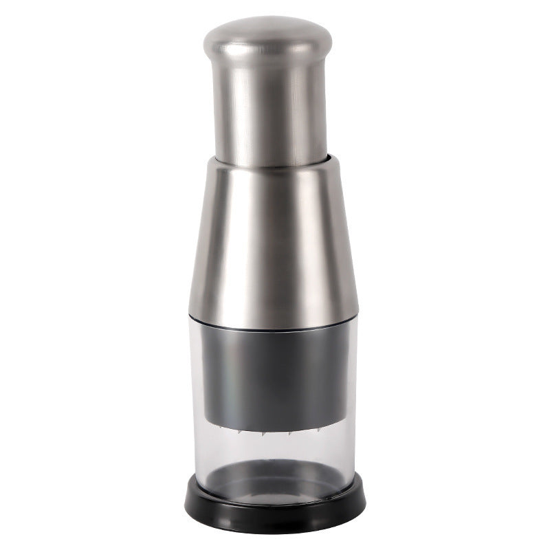 Manual Garlic Crusher & Vegetable Chopper – Kitchen Press Squeezer Gadget
