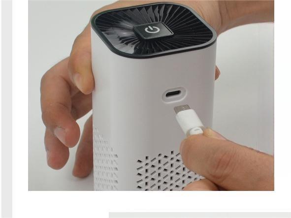 Portable Car Air Purifier – Negative Ion Generator for Dust, Smoke & Formaldehyde Removal