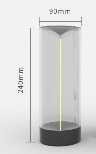 LED Camping Light - Type-C Rechargeable, Portable, High Transparency & Anti-Drop