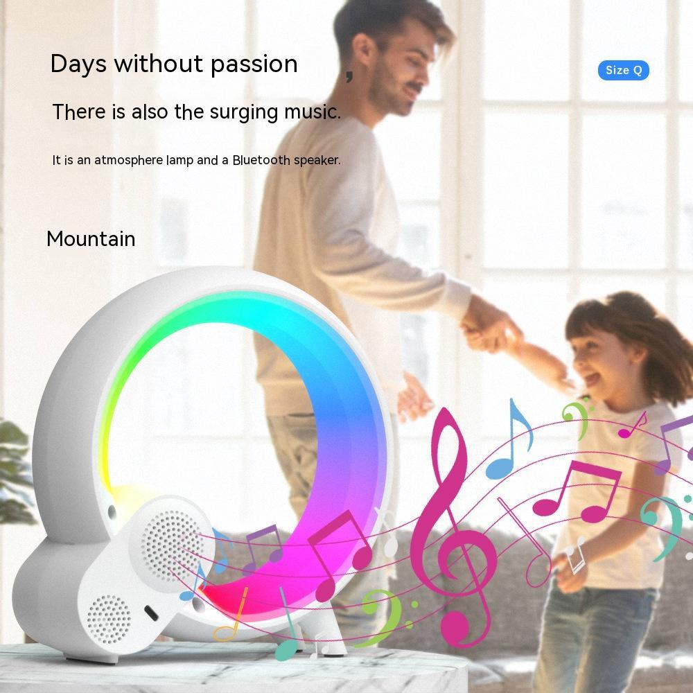 Q Light Sunrise Alarm Clock | Bluetooth Speaker & Ambient Light