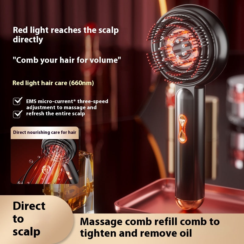 EMS Micro-current Electric Massage Medicine Head Massage Comb