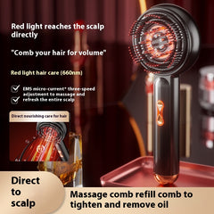EMS Micro-current Electric Massage Medicine Head Massage Comb