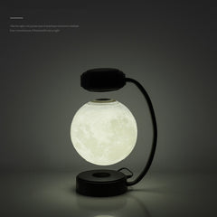3D LED Moon Night Light – Magnetic Levitating Rotating Lamp for Home & Office Decor