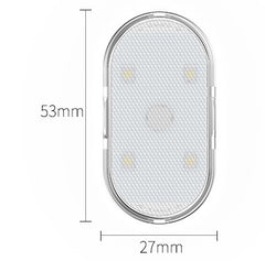 Car Lighting Reading Light Touch Sensing Usb Rechargeable Light