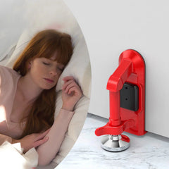 Portable Door Lock & Door Stop Alarm – Travel Self-Defense Security Device
