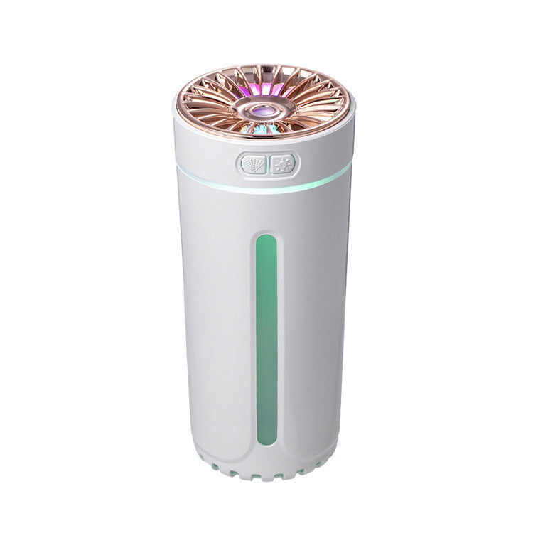 Wireless USB Humidifier with Colorful Lights – Quiet Ultrasonic Mist Maker & Air