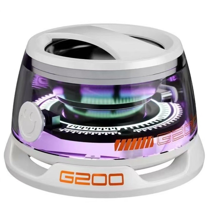 G200 Mini Bluetooth Speaker – BT5.3, RGB Lights, 7H Playback, Magnetic Phone Holder