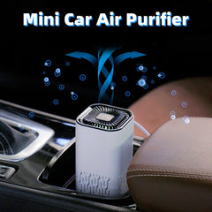 Portable Car Air Purifier – Negative Ion Generator for Dust, Smoke & Formaldehyde Removal