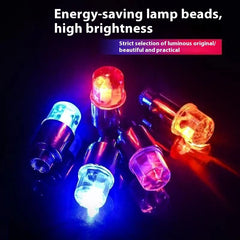 Bicycle Motorcycle Car Tire Air Valve Light