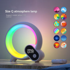 Q Light Sunrise Alarm Clock | Bluetooth Speaker & Ambient Light